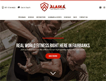 Tablet Screenshot of alaskakravmagafitness.com